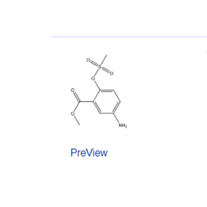 3-氨基-6-甲磺酰酯基苯甲酸甲酯,Methyl 5-amino-2-methansulfonyloxybenzoate