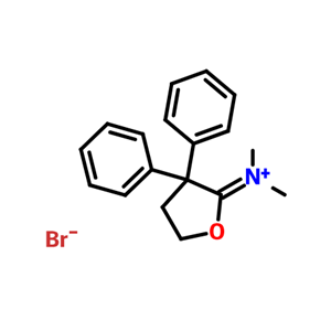 3,3-二苯基四氢呋喃-2-亚基二甲基溴化胺