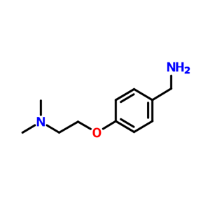 4-[2-(二甲基氨基)乙氧基]苄胺,4-[2-(DIMETHYLAMINO)ETHOXY]BENZYLAMINE