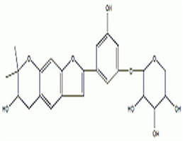 桑皮苷C,Mulberroside C