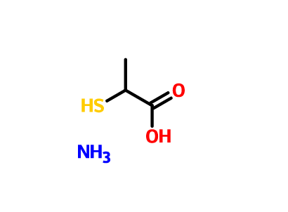 硫羟乳酸铵,ammonium 2-mercaptopropionate