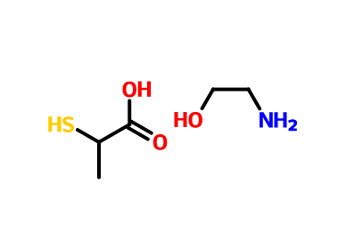 硫羥乳酸MEA鹽,(2-hydroxyethyl)ammonium 2-mercaptopropionate