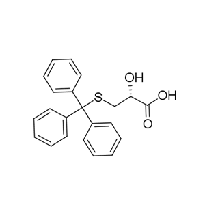 (2R)-2-hydroxy-3-[(triphenylmethyl)sulfanyl]propanoic acid