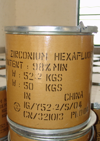 氟鋯酸鉀,Potassiun zirconium fluoride