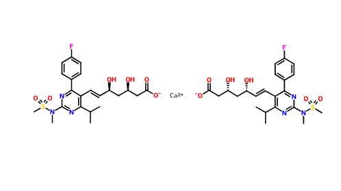 瑞舒伐他汀鈣,Rosuvastatin calcium