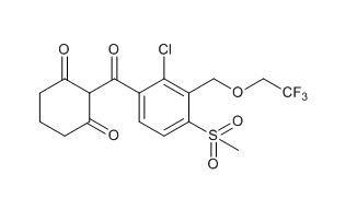 环磺酮,2-{2-chloro-4-(methylsulfonyl)-3-[(2,2,2-trifluoroethoxy)methyl]benzoyl}cyclohexane-1,3-dione