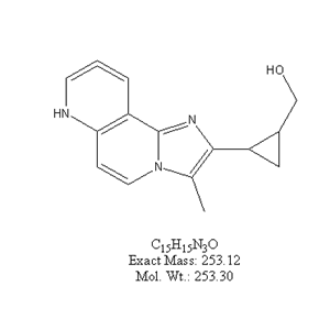 [2-(3-methyl-7H-imidazo[2,1-f][1,6]naphthyridin-2-yl)cyclopropyl]methanol