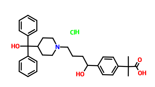 鹽酸非索非那定,FEXOFENADINE HYDROCHLORIDE