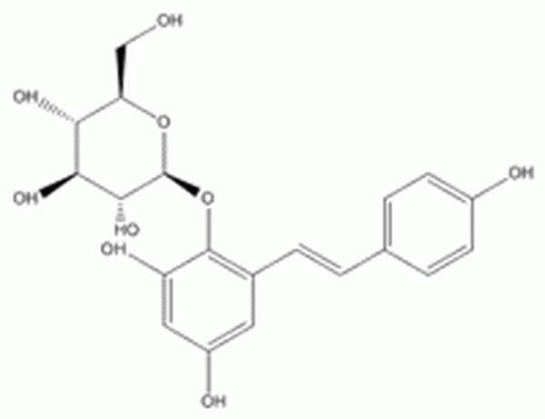 2,3,5,4’-四羥基二苯乙烯葡萄糖苷,2,3,5,4-tetrahydroxyl diphenylethylene-2-o-glucoside