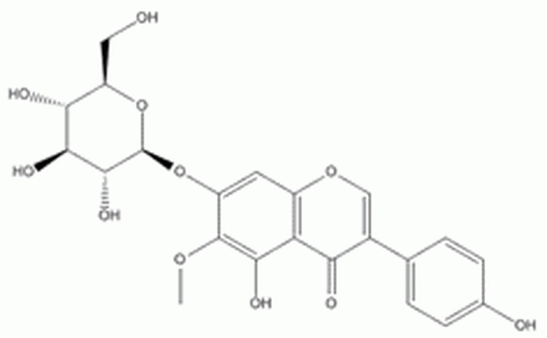 鸢尾苷,Tectoridin