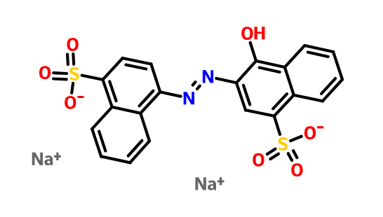 4-羟基-3-(4-磺酸-1-萘偶氮)-1-萘磺酸二钠盐,C.I. 14720