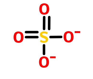 硫酸酯,SULFATE STANDARD