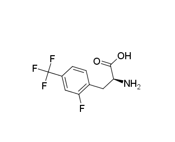 (2S)-2-amino-3-[2-fluoro-4-(trifluoromethyl)phenyl]propanoic acid