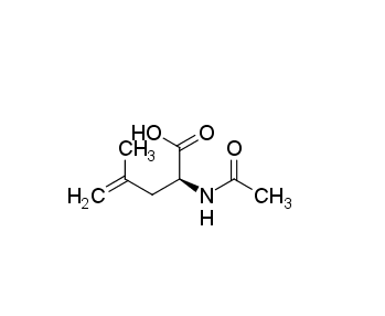 (2S)-2-acetamido-4-methylpent-4-enoic acid