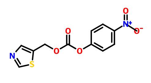 ((5-噻唑基)甲基)-(4-硝基苯基)碳酸酯,((5-Thiazolyl)methyl)-(4-nitrophenyl)carbonate