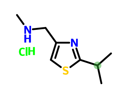 2-异丙基-4(((N-甲基)胺基)甲基)噻唑盐酸盐,2-Isopropyl-4-[(N-methylamino)methyl]thiazole hydrochloride