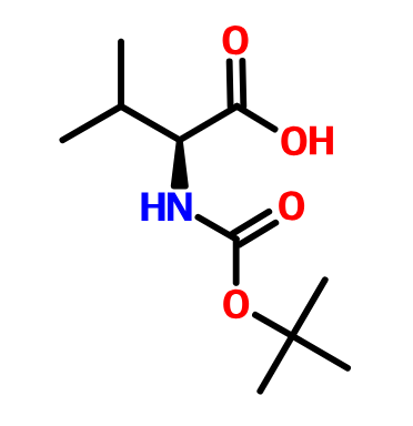 (S)-2-(叔丁氧基羰基-氨基)-3-甲基丁酸,(S)-2-(Boc-amino)-3-methylbutyric acid