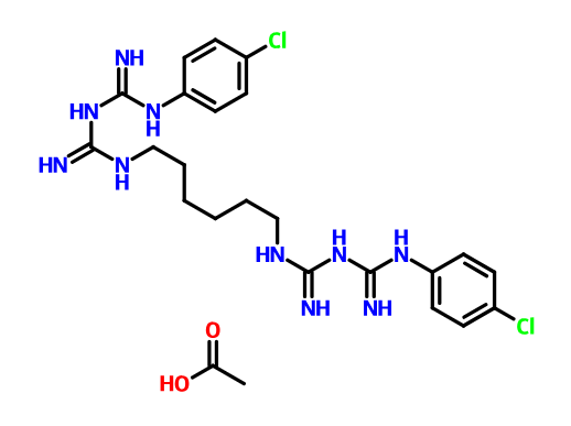 醋酸氯己定,Chlorhexidine Diacetate