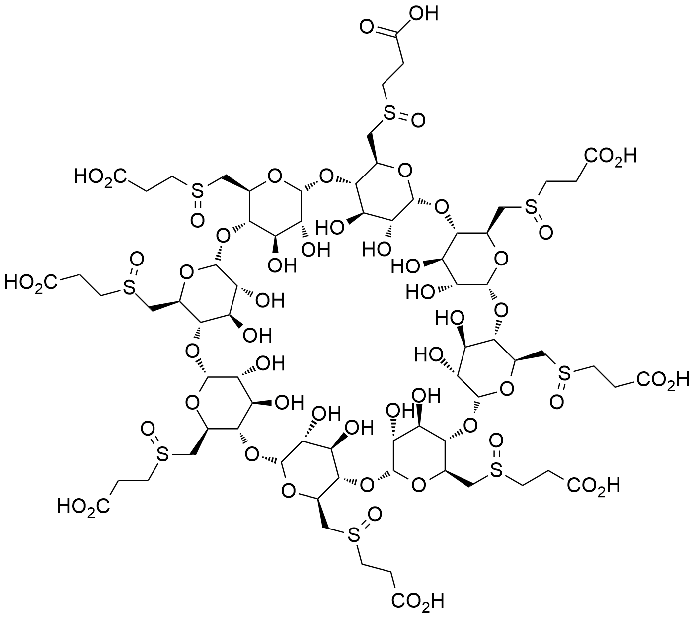 舒更葡糖钠杂质37,Sugammadex sodium Impurity 37