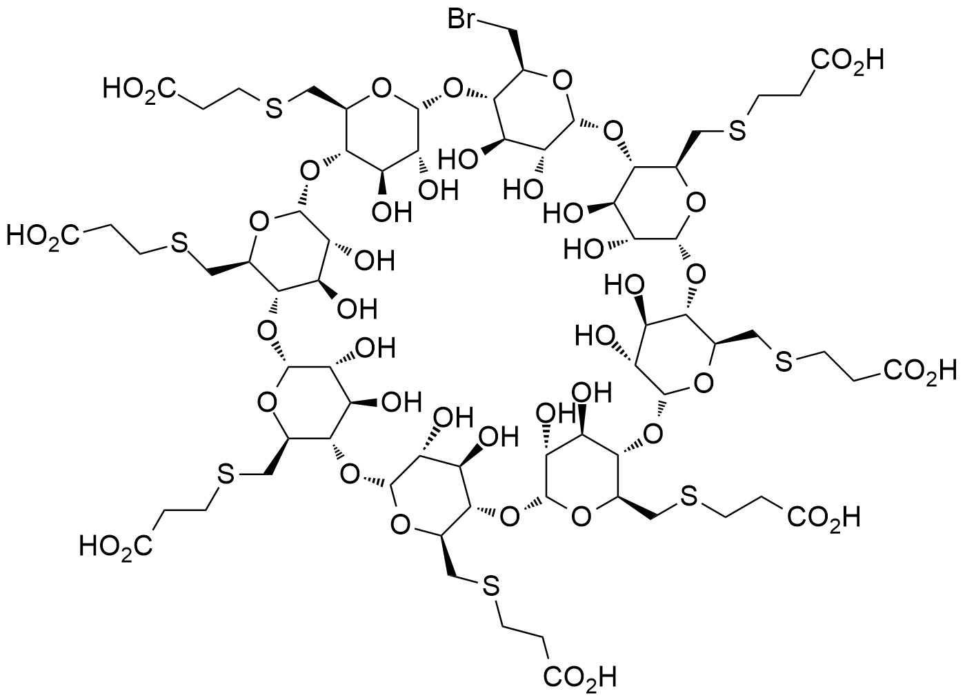 舒更葡糖鈉Org48301雜質(zhì),Sugammadex sodium Org48301 Impurity