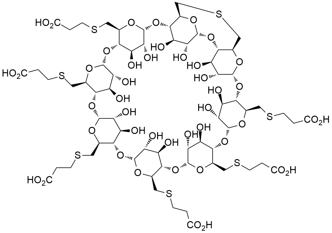 舒更葡糖钠Org210839-1杂质,Sugammadex sodium Org210839-1 Impurity