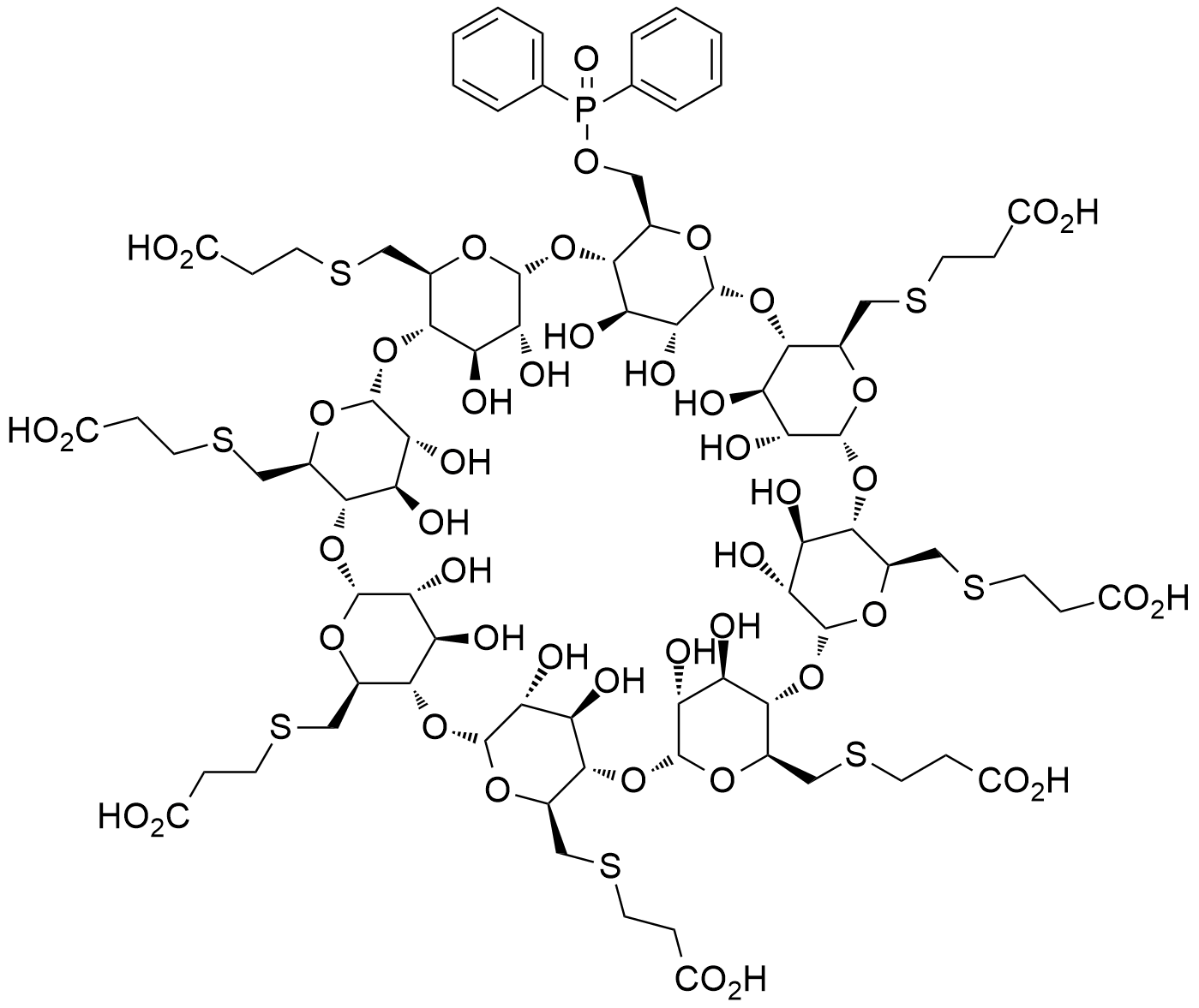 舒更葡糖钠Org226100-1杂质,Sugammadex sodium Org226100-1 Impurity