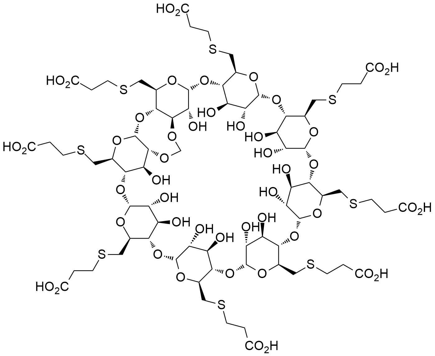 舒更葡糖钠Org199010-1杂质,Sugammadex sodium Org238832-1 Impurity