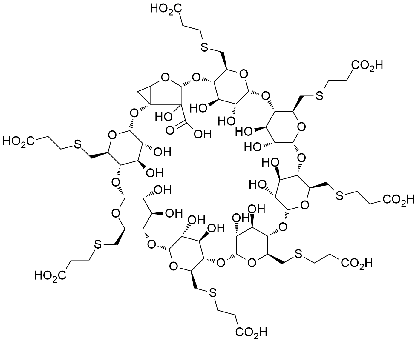 舒更葡糖鈉Org284426-1雜質(zhì),Sugammadex sodium Org284426-1 Impurity