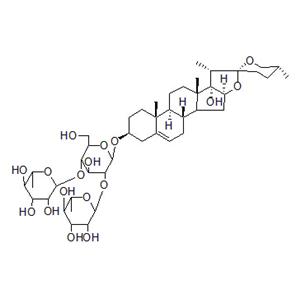 偏诺皂苷元-3-O-查考三糖,Pennogenin -3-O-chacotrioside