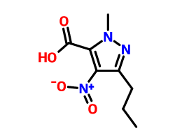 1-甲基-4-硝基-3-丙基-1H-吡唑-5-羧酸,1-Methyl-4-nitro-3-propyl-1H-pyrazole-5-carboxylic acid