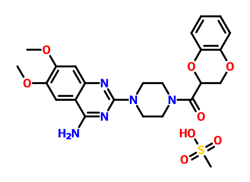 甲磺酸多沙唑嗪,Doxazosin mesylate