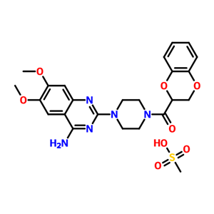 甲磺酸多沙唑嗪,Doxazosin mesylate