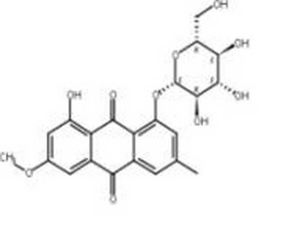 大黄素甲醚-8-o-β-D-葡萄糖苷,Physcion-8-O-beta-D-monoglucoside