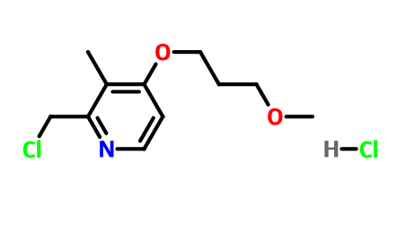 2-氯甲基-3-甲基-4-(3-甲氧丙氧基)吡啶盐酸盐,rabeprazole chloro compound