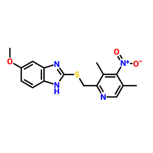 4-去甲氧基-4-硝基奥美拉唑硫醚