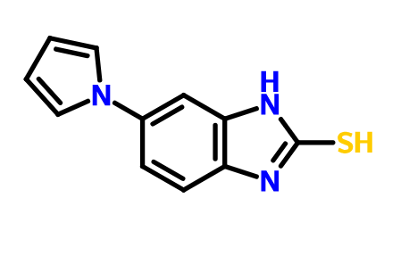 5-(1H-吡咯-1-基)-2-巯基苯并咪唑,5-(1H-Pyrrol-1-yl)-2-mercaptobenzimidazole