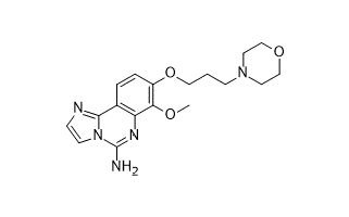 7-methoxy-8-[3-(4-morpholinyl)propoxy]-Imidazo[1,2-c]quinazolin-5-amine,7-methoxy-8-[3-(4-morpholinyl)propoxy]-Imidazo[1,2-c]quinazolin-5-amine