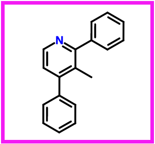 3-甲基-2,4-二苯基吡啶,3-methyl-2,4-diphenylpyridine