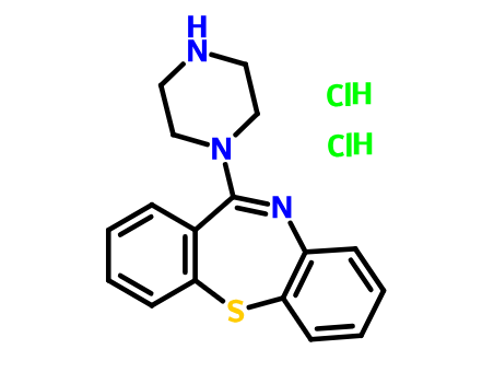 11-哌嗪-二苯并[b,f][1,4]硫氮杂卓盐酸盐,11-(1-Piperazinyl)-dibenzo[b,f][1,4]thiazepine dihydrochloride