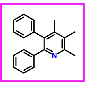 2,3,4-trimethyl-5,6-diphenylpyridine,2,3,4-trimethyl-5,6-diphenylpyridine