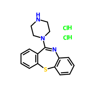 11-哌嗪-二苯并[b,f][1,4]硫氮杂卓盐酸盐,11-(1-Piperazinyl)-dibenzo[b,f][1,4]thiazepine dihydrochloride