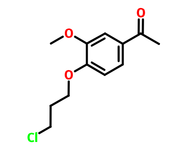 4-(3-氯丙氧基)-3-甲氧基苯乙酮,4-(3-chloropropoxy)-3-methoxyacetophenone
