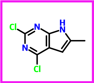 2,4-二氯-6-甲基-7H-吡咯并[2,3-d]嘧啶,2,4-Dichloro-6-Methyl-7H-pyrrolo[2,3-d]pyriMidine