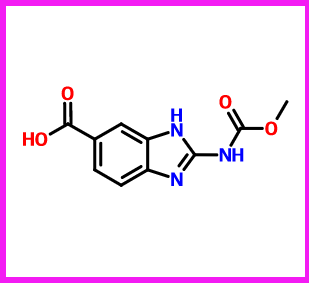 2-甲氧基羰氨基-3H-苯并咪唑-5-羧酸,2-Methoxycarbonylamino-1H-benzoimidazole-6-carboxylic acid