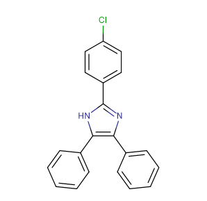 2-(4-氯苯基)-4,5-二苯基咪唑,2-(4-Chlorophenyl)-4,5-diphenylimidazole