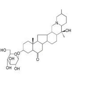 西贝母碱苷,Sipeimine-3β-D-glucoside
