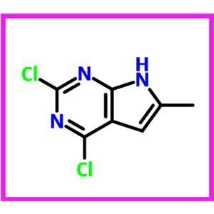 2,4-二氯-6-甲基-7H-吡咯并[2,3-d]嘧啶,2,4-Dichloro-6-Methyl-7H-pyrrolo[2,3-d]pyriMidine