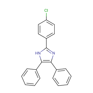 2-(4-氯苯基)-4,5-二苯基咪唑