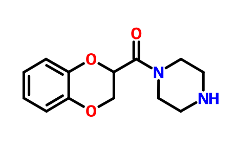 N-(1,4-苯并二烷-2-羰基)哌嗪,1-(1,4-Benzodioxane-2-carbonyl)piperazine