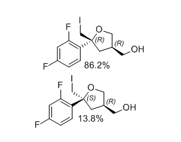 泊沙康唑雜質(zhì)33,((3R,5R)-5-(2,4-difluorophenyl)-5-(iodomethyl)tetrahydrofuran-3-yl) methanol